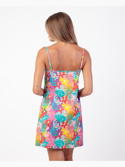 Chemise de nuit d'été tropicale ADMAS pour femme - Kiabi