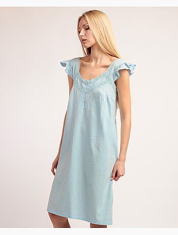 Chemise de nuit Dream Dots pour femme ADMAS CLASSIC