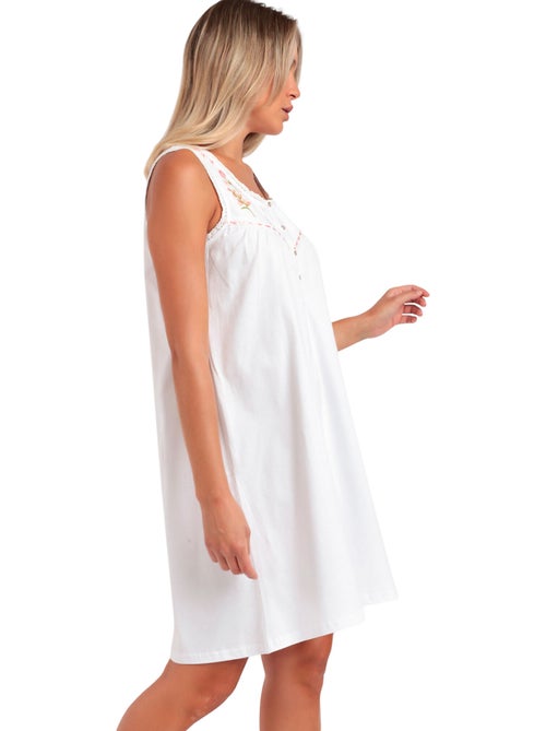 Chemise de nuit Embroidery Colors - Kiabi