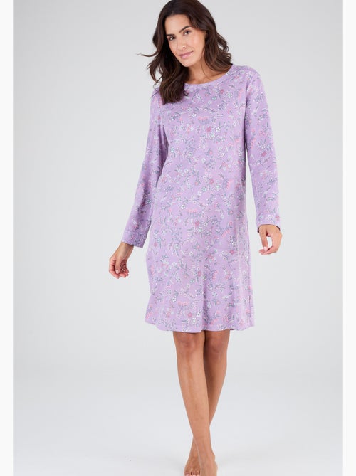 Chemise de nuit émerisée - Damart - Kiabi