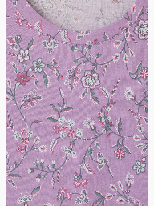 Chemise de nuit émerisée - Damart - Kiabi