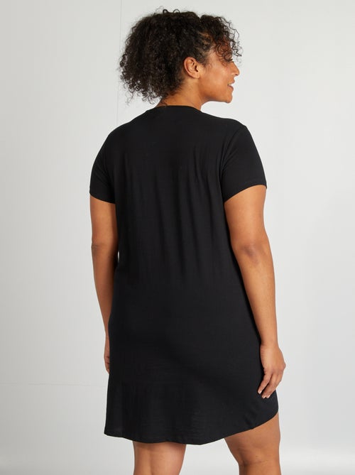 Chemise de nuit en jersey - Kiabi