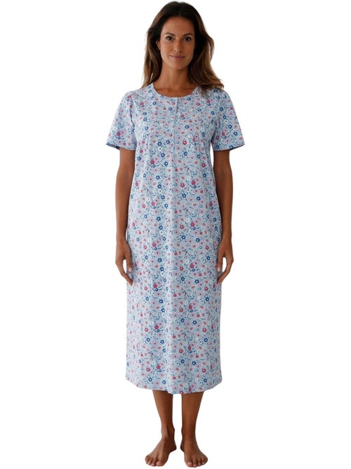 Chemise de nuit en maille - DAXON - Kiabi