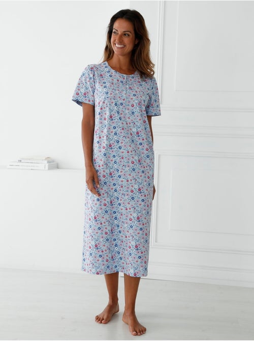Chemise de nuit en maille - DAXON - Kiabi