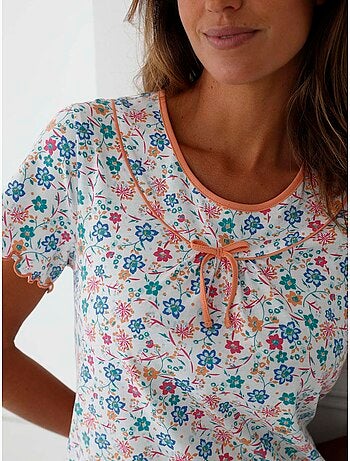 Chemise de nuit en maille coton - DAXON