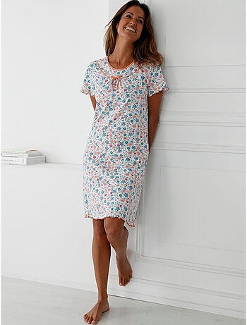 Chemise de nuit en maille coton - DAXON
