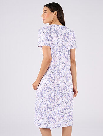 Chemise de nuit en maille jersey pur coton - Damart