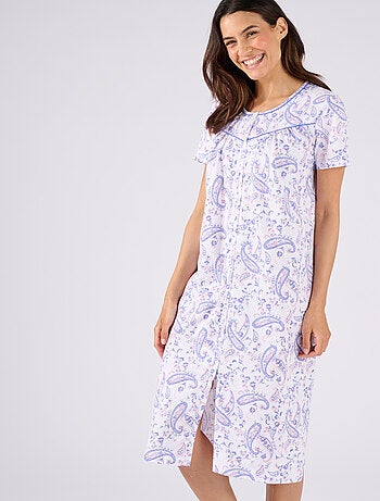 Chemise de nuit en maille jersey pur coton - Damart