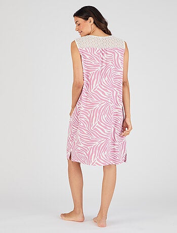 Chemise de nuit en maille jersey pur coton - Damart