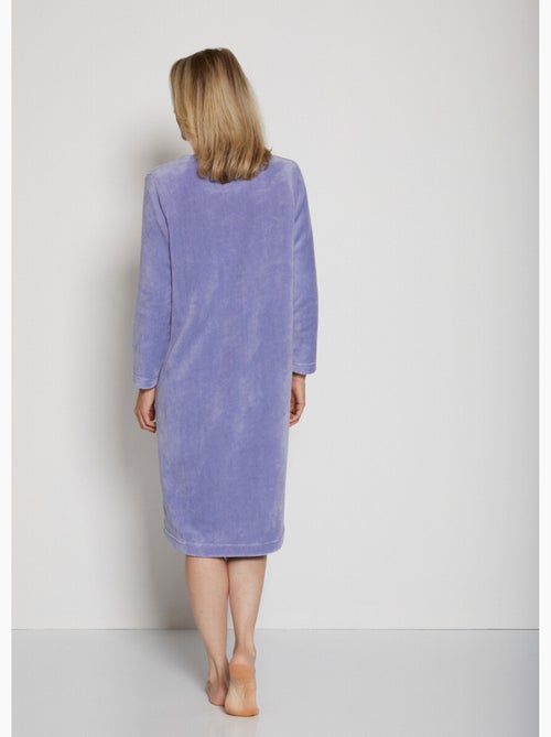 Chemise de nuit en maille peluche - afibel - Kiabi Chemise de nuit en maille peluche - afibel - Kiabi