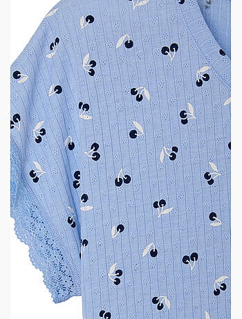 Chemise de nuit en maille pointelle - damart
