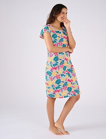 Chemise de nuit en pur coton - Damart