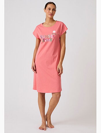 Chemise de nuit en pur coton - Damart
