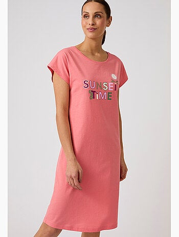 Chemise de nuit en pur coton - Damart