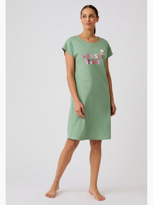 Chemise de nuit en pur coton - damart - Kiabi Chemise de nuit en pur coton - damart - Kiabi