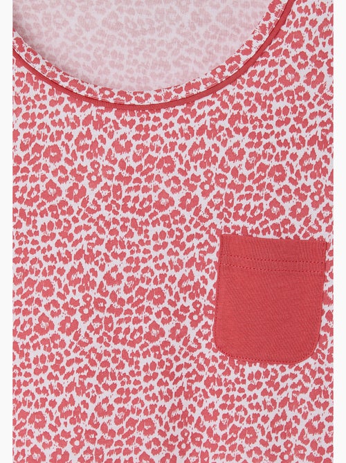 Chemise de nuit en pur coton - Damart - Kiabi