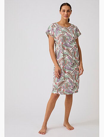 Chemise de nuit en pur coton - Damart