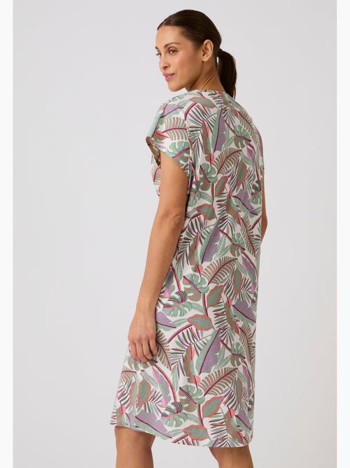 Chemise de nuit en pur coton - Damart - Kiabi