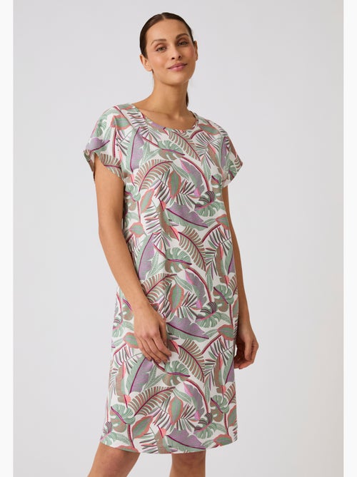 Chemise de nuit en pur coton - Damart - Kiabi