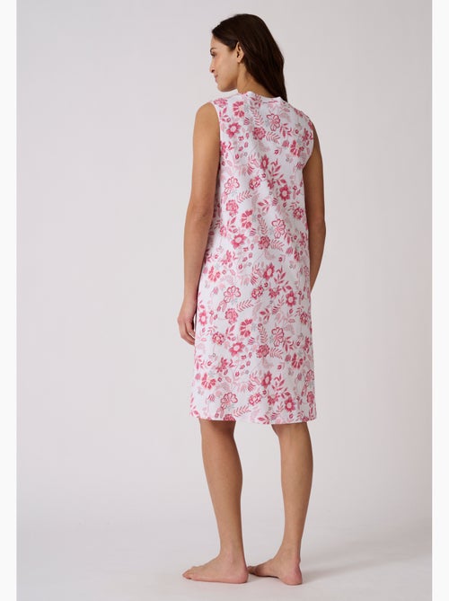 Chemise de nuit en pur coton peigné - Damart - Kiabi Chemise de nuit en pur coton peigné - Damart - Kiabi