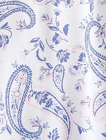 Chemise de nuit en pur coton peigné - Damart