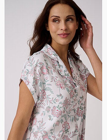 Chemise de nuit en pure viscose - damart