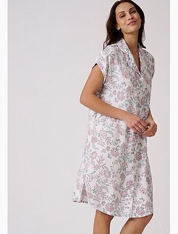 Chemise de nuit en pure viscose - damart