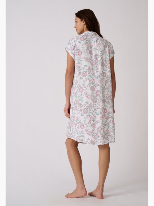 Chemise de nuit en pure viscose - Damart - Kiabi Chemise de nuit en pure viscose - Damart - Kiabi