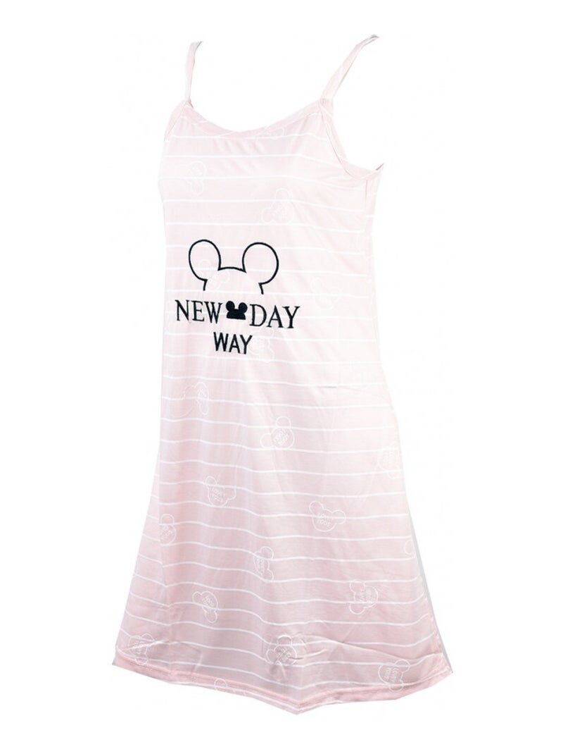 Chemise de Nuit Fantaisie HUMORISTIQUE Corail - Kiabi