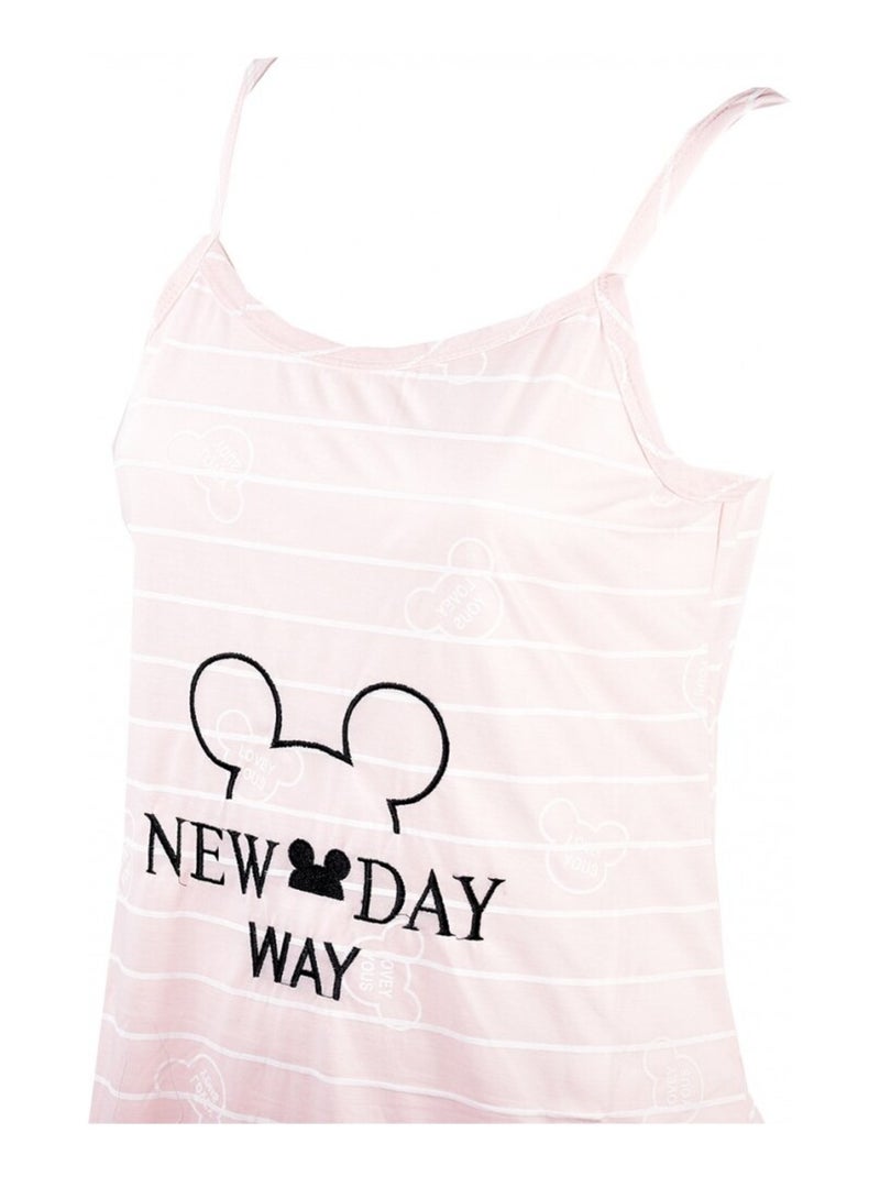 Chemise de Nuit Fantaisie HUMORISTIQUE Corail - Kiabi