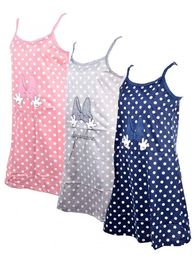 Chemise de Nuit Fantaisie HUMORISTIQUE Rose - Kiabi