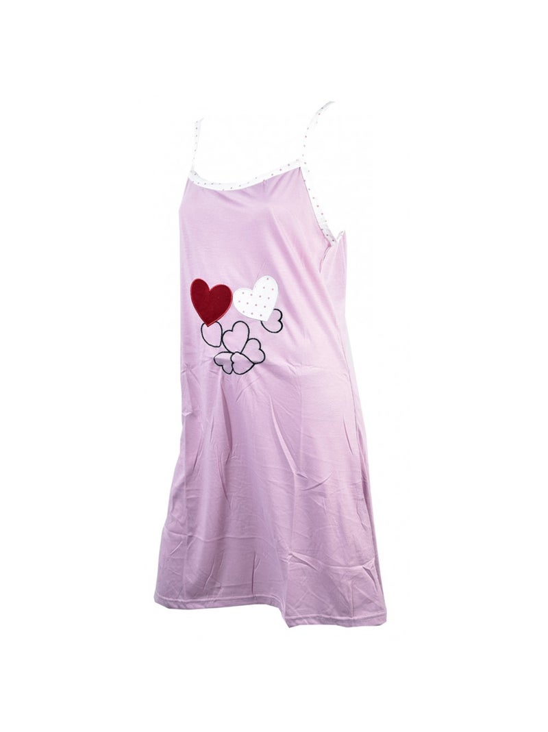 Chemise de Nuit Fantaisie HUMORISTIQUE Rose - Kiabi