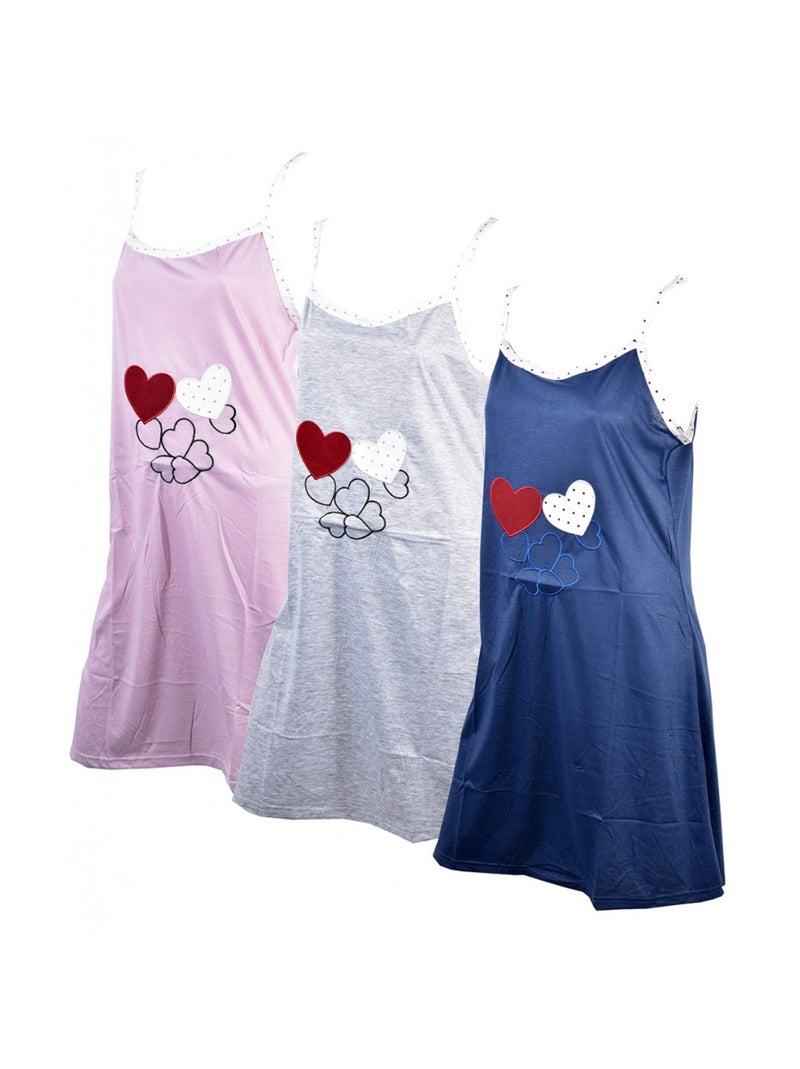 Chemise de Nuit Fantaisie HUMORISTIQUE Rose - Kiabi