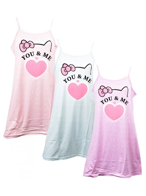 Chemise de nuit femme ECO LINE - Kiabi