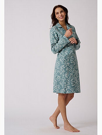 Chemise de nuit flanelle pur coton - Damart