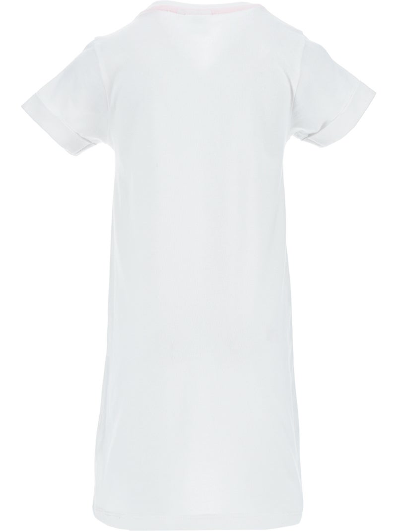 Chemise de Nuit Hello Kitty   | Licence Officielle Blanc - Kiabi