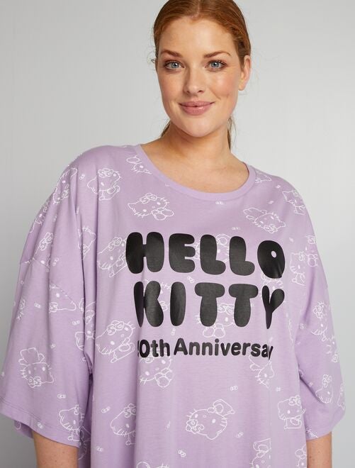 Chemise de nuit 'Hello Kitty' - Kiabi