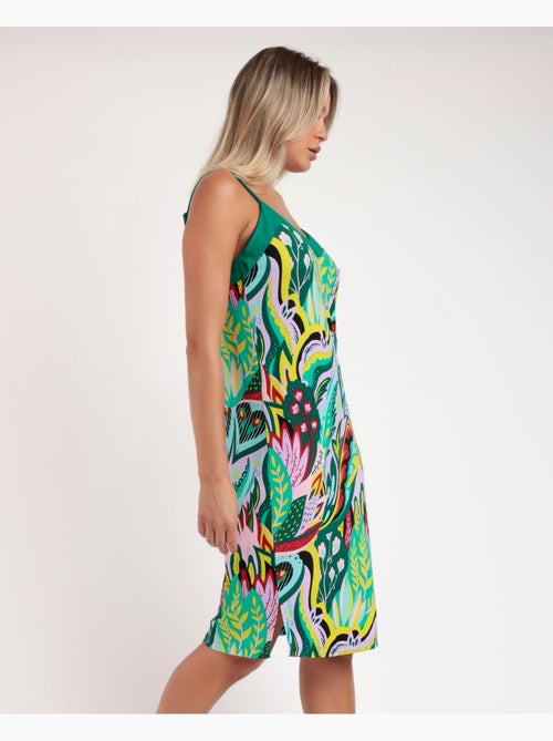 Chemise de nuit hippie de luxe à bretelles pour femme ADMAS LUXURY - Kiabi