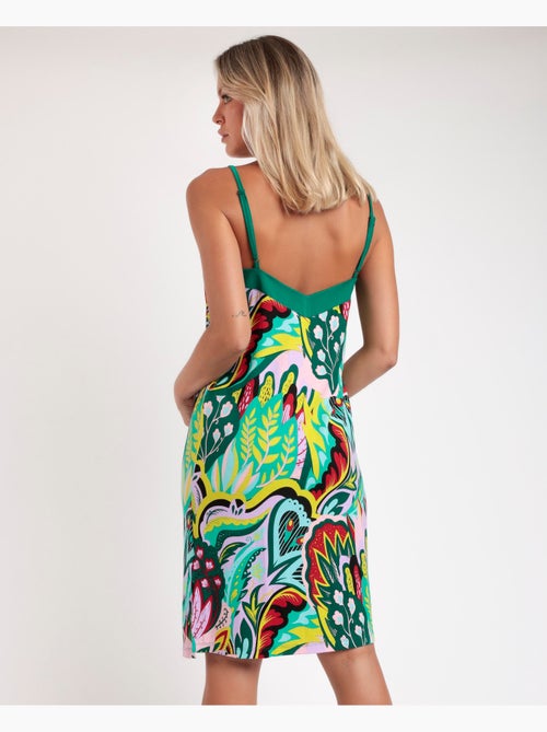 Chemise de nuit hippie de luxe à bretelles pour femme ADMAS LUXURY - Kiabi
