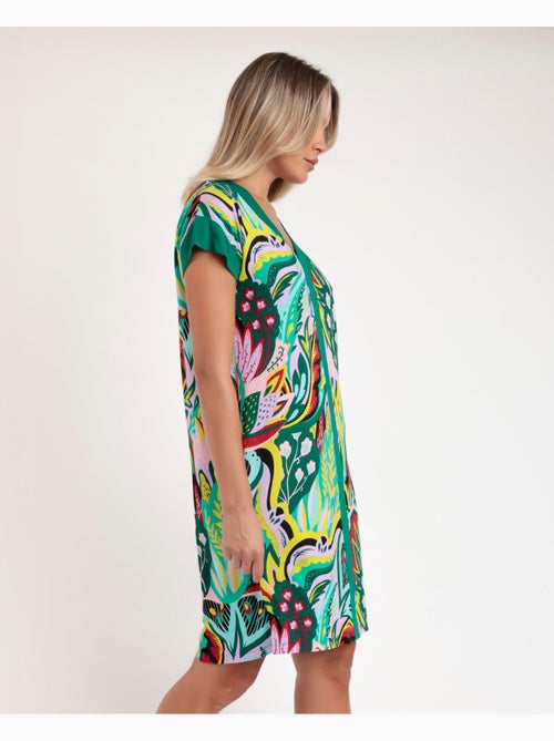 Chemise de nuit hippie de luxe à manches tombantes pour femme ADMAS LUXURY - Kiabi