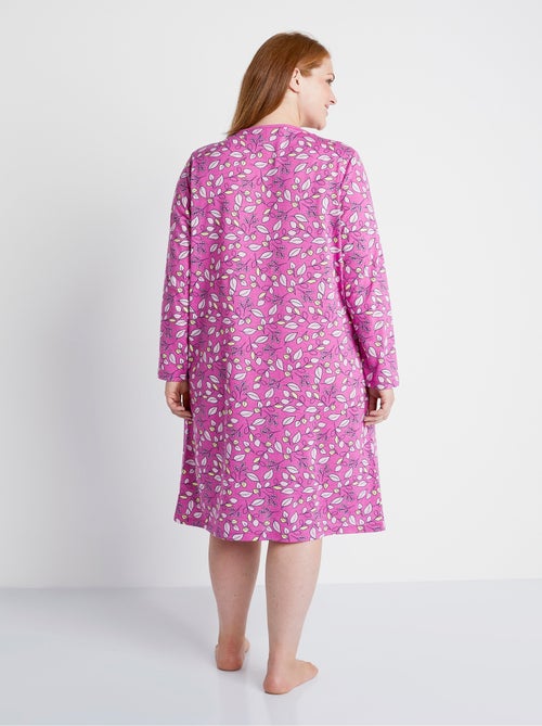 Chemise de nuit imprimé végétal - Afibel - Kiabi Chemise de nuit imprimé végétal - Afibel - Kiabi
