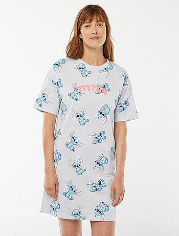 Chemise de nuit imprimée 'Stitch'