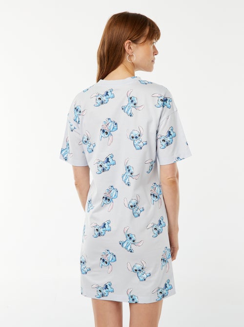 Chemise de nuit imprimée 'Stitch' - Kiabi