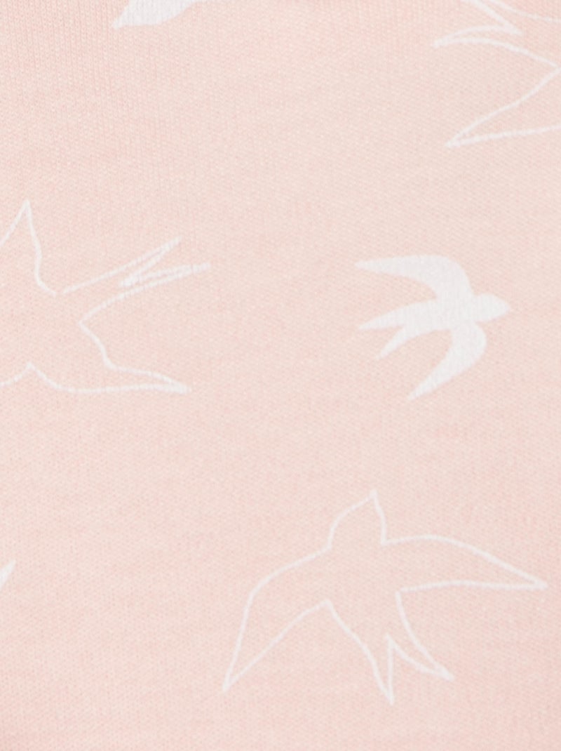 Chemise de nuit  interlock Thermolactyl - Damart Rose - Kiabi