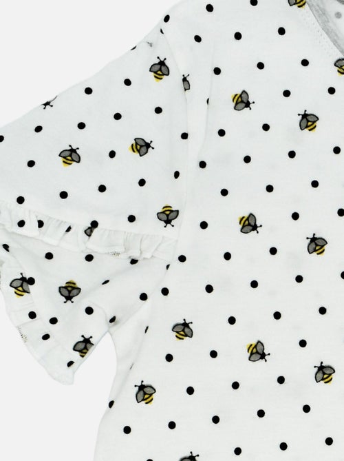 Chemise De Nuit Jersey 'demain''doo&bo' - Kiabi