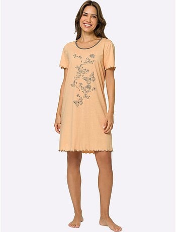 Chemise de nuit jersey fin - taille standard - moda vilona