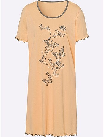 Chemise de nuit jersey fin - taille standard - moda vilona