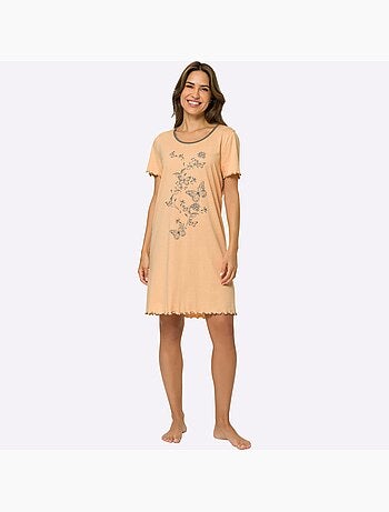 Chemise de nuit jersey fin - taille standard - moda vilona