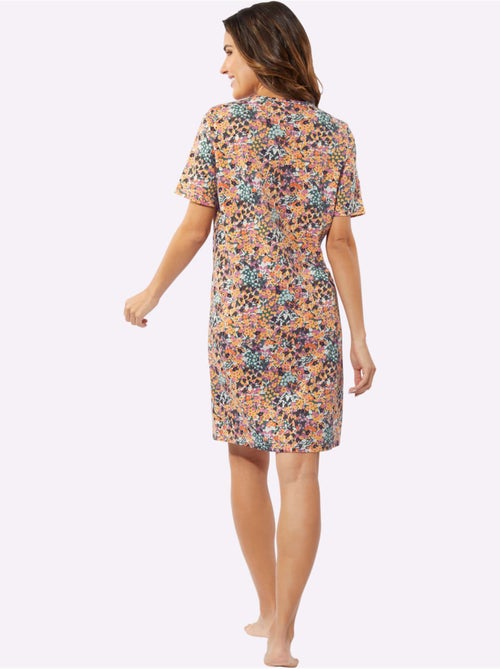 Chemise De Nuit Jersey Fin - Taille Standard - Moda Vilona - Kiabi Chemise De Nuit Jersey Fin - Taille Standard - Moda Vilona - Kiabi