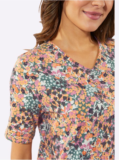 Chemise De Nuit Jersey Fin - Taille Standard - Moda Vilona - Kiabi Chemise De Nuit Jersey Fin - Taille Standard - Moda Vilona - Kiabi